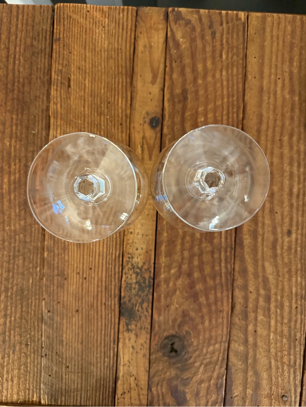 (2) Vintage Etched Ship Brandy Snifters - Picture 3 of 4